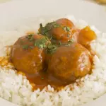 ALBONDIGAS CON ARROZ