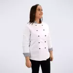 JALECO DE CHEF SLIM (2008) BRANCO