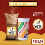 PASTEL MÉDIO + GUARAVITA