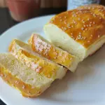 Pão Fit Batata Doce com Gergelim