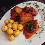 Costillas de cerdo BBQ