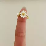 Anillo reg giratorio margarita Inox