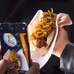 Texas chili Dog