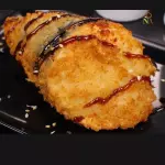 Temaki de salmão frito