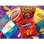 Fritos, Lays, Doritos, Ruffles