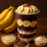 Açaí Ovomaltine🍌🍫