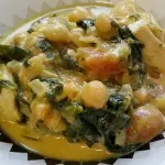 Curry de Frango com Grao de Bico