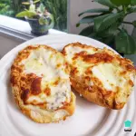 Pão na chapa com requeijão
