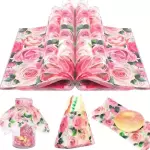 Papel Antigrasa Estampado Rosas