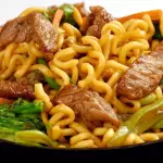 yakisoba de contra filé