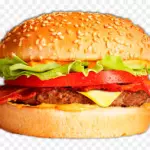 🍔Hamburguesa de res (Sin papas)