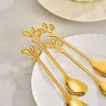 Set 6 cucharas Gold Rama