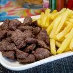 Carne do sol c/ coalho e batata