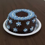 BOLO COBERTURA CHOCOLATE 15CM