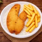 Tilápia à Milanesa