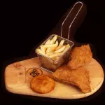 Cuarto 1/4 POLLO BROASTER (2 piezas)