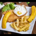Milanesa a lo Pobre