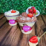 brownie P ninho e mousse três leite