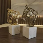 ADORNO CABALLO CABEZA 21607A-21607B