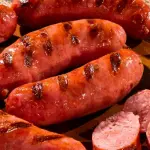 Linguiça assada