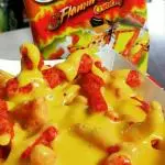 Hot Cheetos with cheese