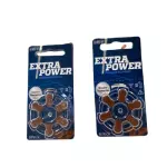 BATERIA AUDITIVA EXTRA POWER 312 C/6
