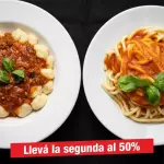 Pastas - 2da al -50% off