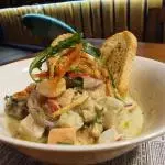 Ceviche Salmón Camaron