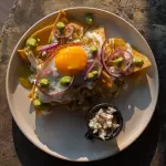 Plato de chilaquiles