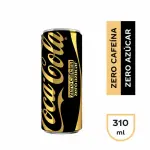 Coca cola zero cafeína y zero azúcar