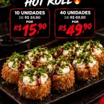 10 hot roll salmão