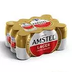 Cerveja Amstel Lata 350ml 12 Unid