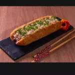 Big hot salmão grelhado