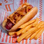 Hotdog con Papas