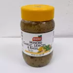 Ajo, limon y albahaca