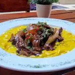 Spaghetti Huancaína C Lomo Saltado