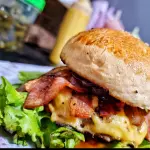 Hamburguesa tocino