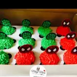 cupcakes de chocolate