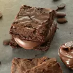 Brownie com Nutella