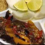 ESCABECHE DE BERINJELA C/ PÃO SIRIO FOLHA