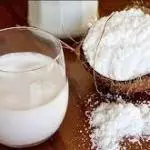 Leite de coco em pó