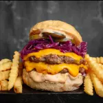 Hamburguesa Big Voy X L + Papas