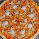 Pizza reino Funghi Blue