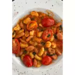 ÑOQUIS MIXTOS CON SALSA LITTLE RANCH