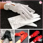 Guantes de web cam GIRl seda brillan