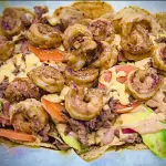 Nachos con Camarones