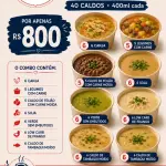 40 caldos