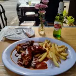 Costillas a la BBQ