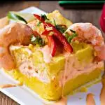 Rellena con Langostinos