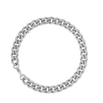 6mm Silver Cuban Bracelet